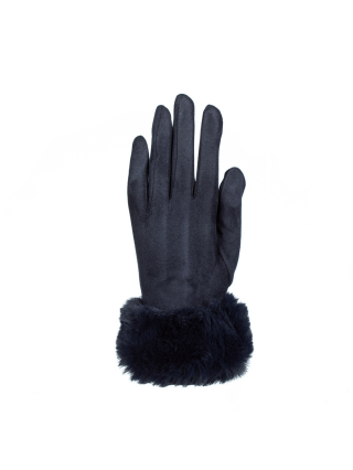 Дамски ръкавици, Дамски ръкавици Pifa син цвят - Kalapod.bg